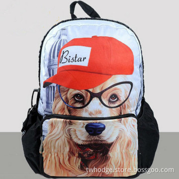 Poly Cool Print Backpack, Travel Bags, Sports Bag (HS376)